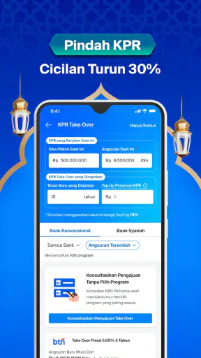 Pinhome: Properti, KPR & Jasa screenshot