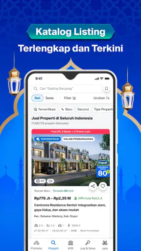 Pinhome: Properti, KPR & Jasa screenshot
