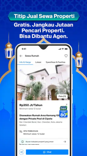 Pinhome: Properti, KPR & Jasa screenshot