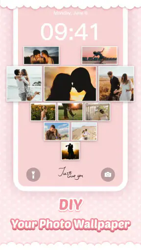 Pink Cute Hippo Tastatur screenshot