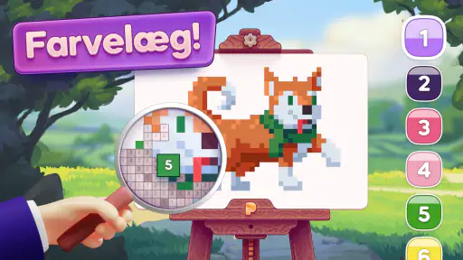Pixelwoods: Farve efter nummer screenshot