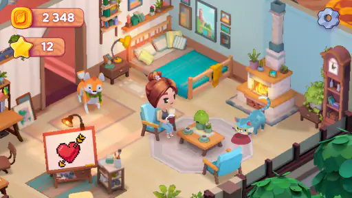 Pixelwoods: Farve efter nummer screenshot