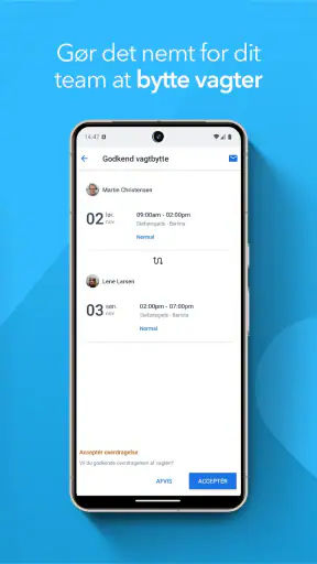 Planday – Vagtplanlægning screenshot