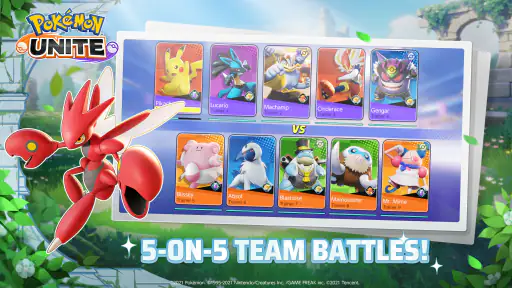 Pokémon UNITE screenshot
