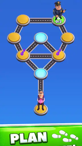 Police Escape! Match Villains screenshot