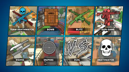 POLYWAR: 3D FPS online shooter screenshot
