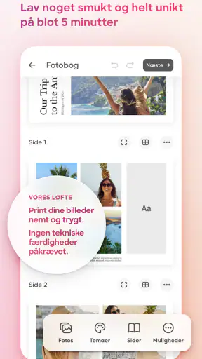 Popsa | Print dine billeder screenshot