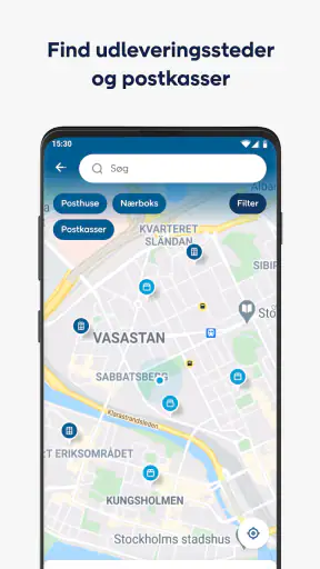 PostNord screenshot