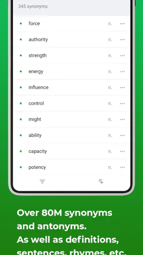 Power Thesaurus screenshot