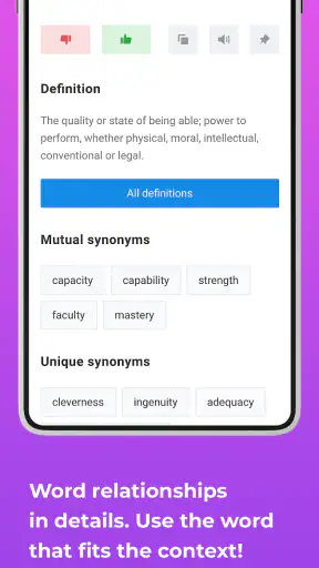 Power Thesaurus screenshot
