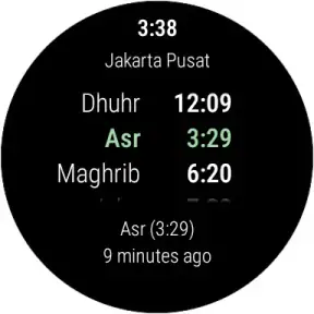 Prayer Times and Qibla screenshot