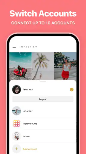 Preview for Instagram Feed screenshot