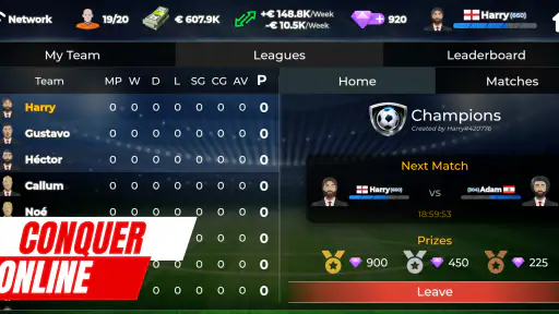 Pro Fodboldagent screenshot