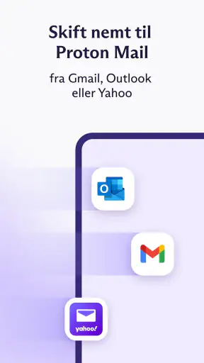 Proton Mail: Krypteret e-mail screenshot