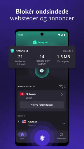 Proton VPN: Hurtig og sikker screenshot