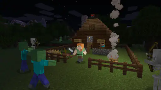 Prøveversion af Minecraft screenshot