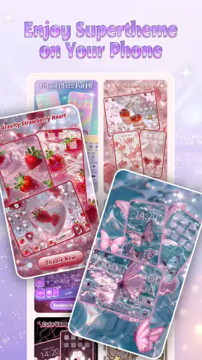 Purple Cherry Super Theme screenshot