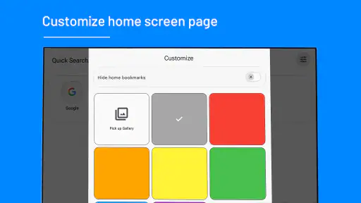 Quick Search Browser for TV screenshot