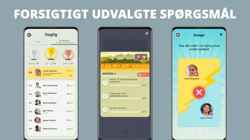 QuizzLand: Quiz spil på dansk screenshot