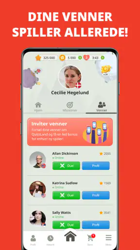 QuizzLand: Quiz spil på dansk screenshot