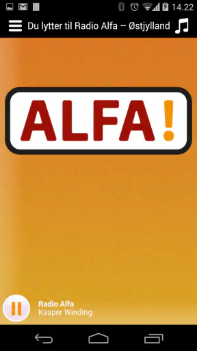 Radio Alfa screenshot