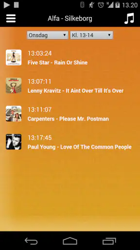 Radio Alfa screenshot