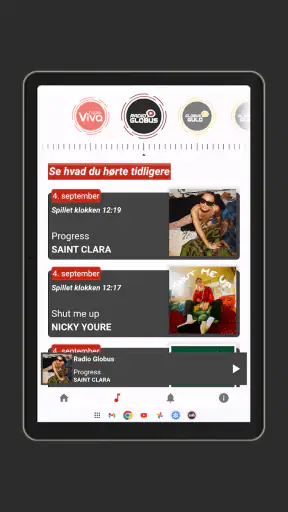 Radio Globus screenshot