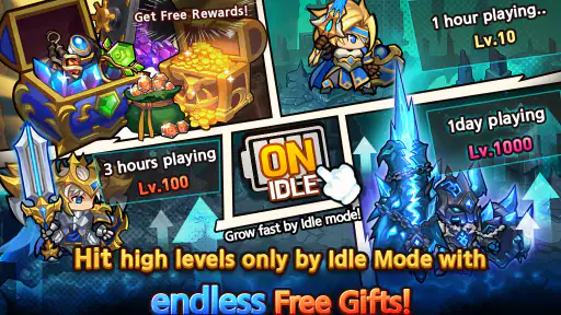Raid the Dungeon : Idle RPG screenshot
