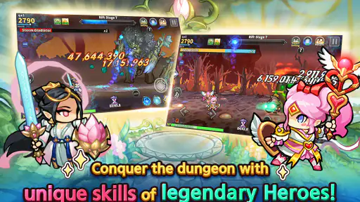 Raid the Dungeon : Idle RPG screenshot