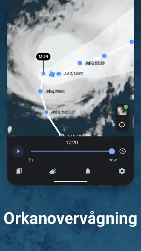 Rain Viewer: Vejrradarkort screenshot