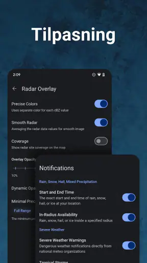 Rain Viewer: Vejrradarkort screenshot