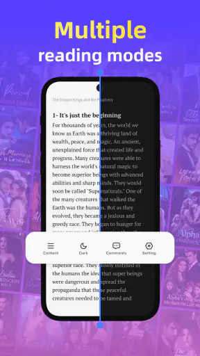 Readink – Historier & Bøger screenshot
