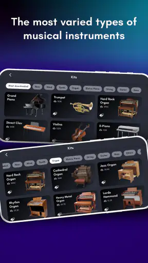 Real Piano: elektronisk klaver screenshot