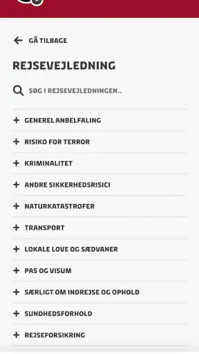 Rejseklar screenshot