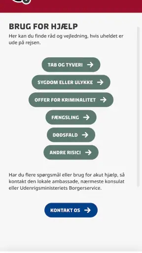 Rejseklar screenshot