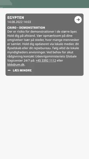Rejseklar screenshot