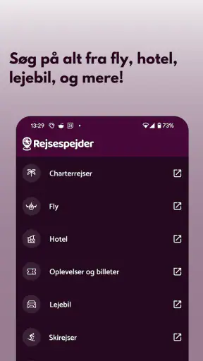 Rejsespejder screenshot