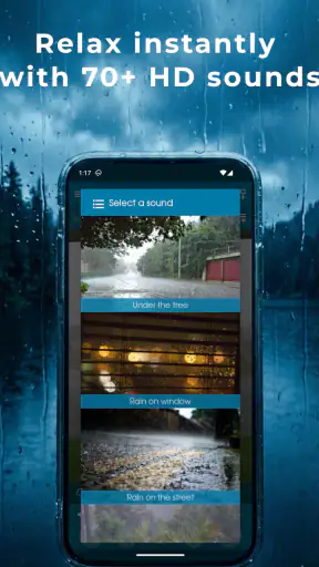 Relax Rain: sleep sounds screenshot