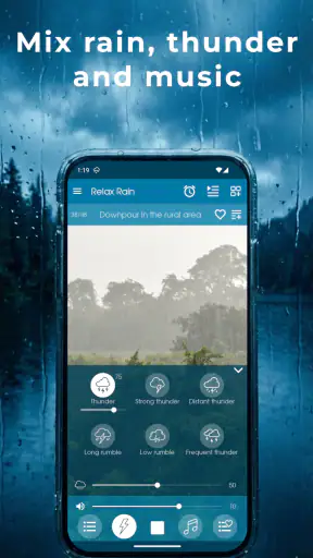 Relax Rain: sleep sounds screenshot