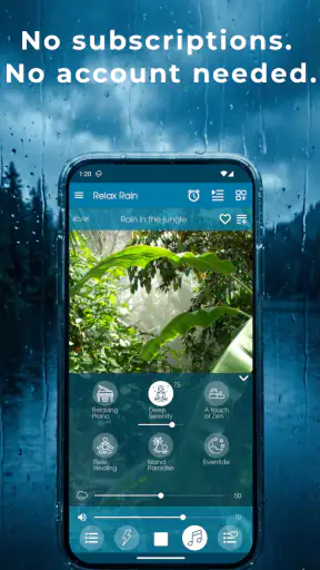 Relax Rain: sleep sounds screenshot