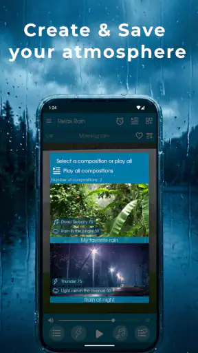 Relax Rain: sleep sounds screenshot