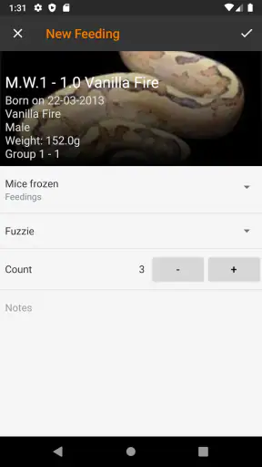 Reptile Scan screenshot