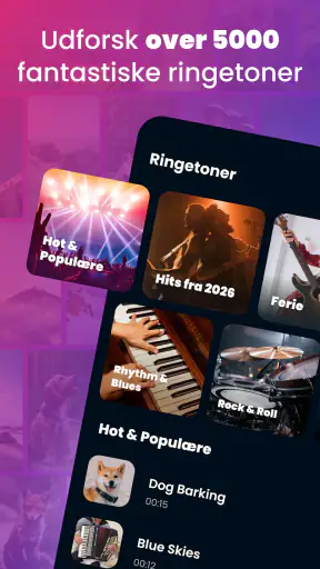 Ringetoner til Android - Musik screenshot