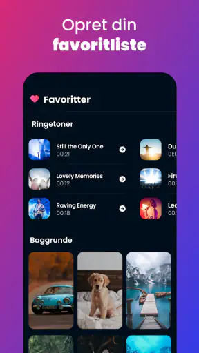 Ringetoner til Android - Musik screenshot