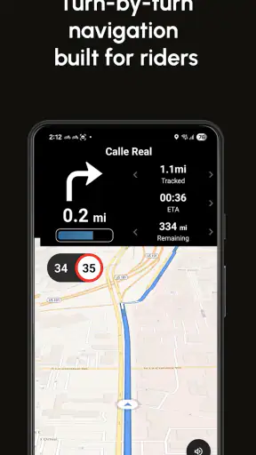 Riser: Motorcycle App & GPS screenshot