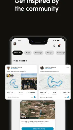 Riser: Motorcycle App & GPS screenshot