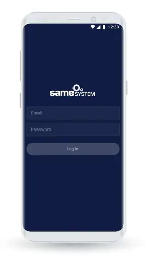 SameSystem Check-in screenshot