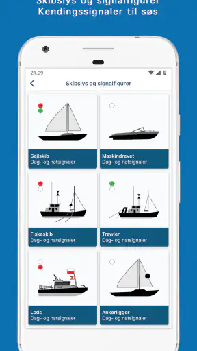 Sejlguide til sikker sejlads screenshot
