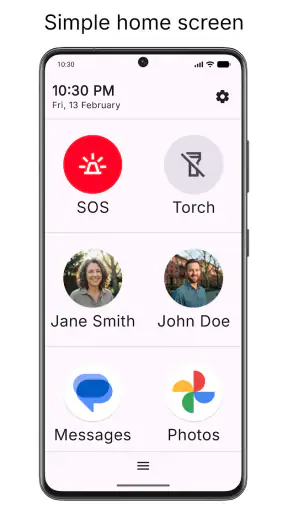 Senior Launcher - Simple Phone screenshot