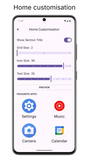 Senior Launcher - Simple Phone screenshot